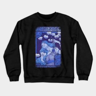 Art Nouveau - Paul Berthon Alphonse Mucha Vintage Crewneck Sweatshirt